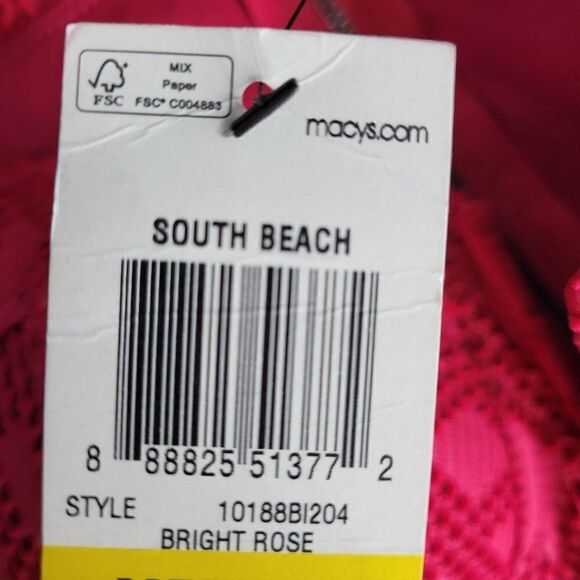 Material Girl Dress Sweetheart Bustier Netted Cutout Mini Fit & Flare Pink M - Picture 12 of 15